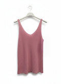 Топ  V‑neck - розов